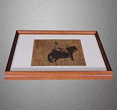 夏津书画装裱配框服务案例